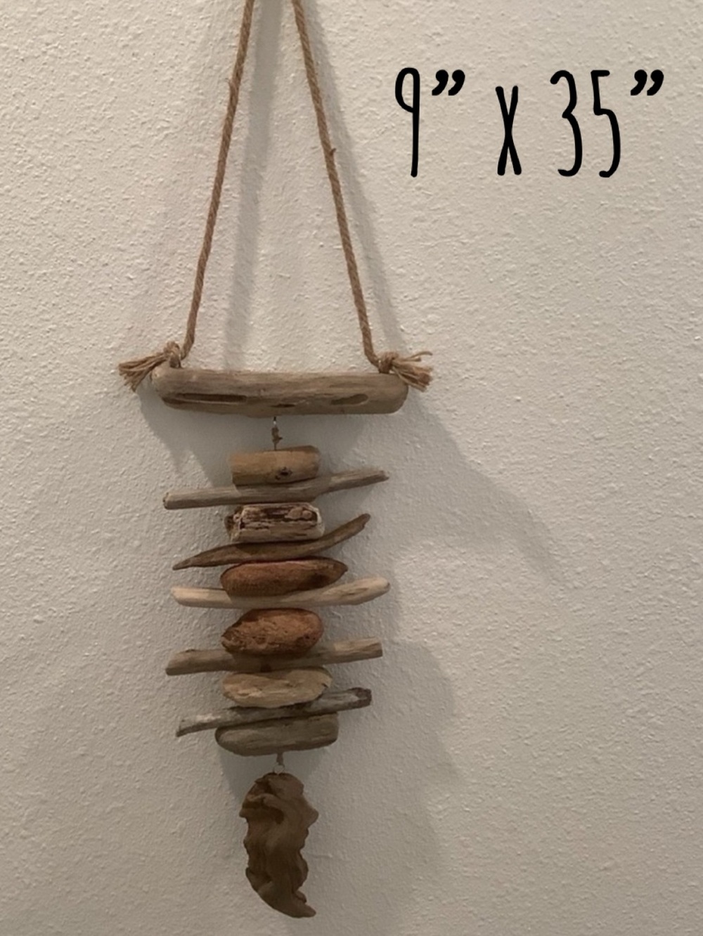 Driftwood Art, Driftwood Mobile , Driftwood Coastal Decor
